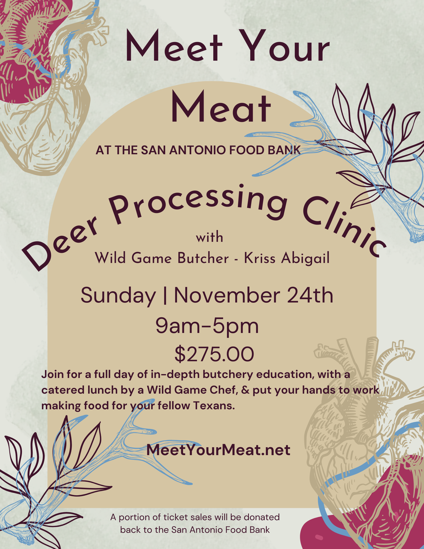 November 24th - Meet Your Meat @ Casa Venado